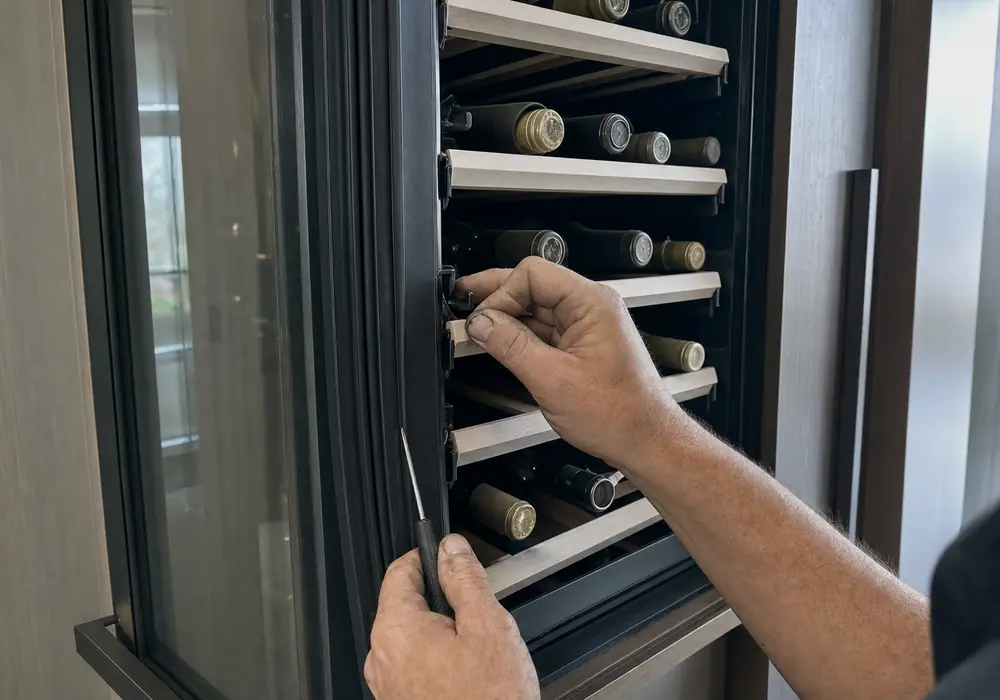 Wine Cooler Repair — built-in appliance work in San Diego